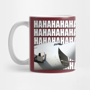 747 laughing Mug